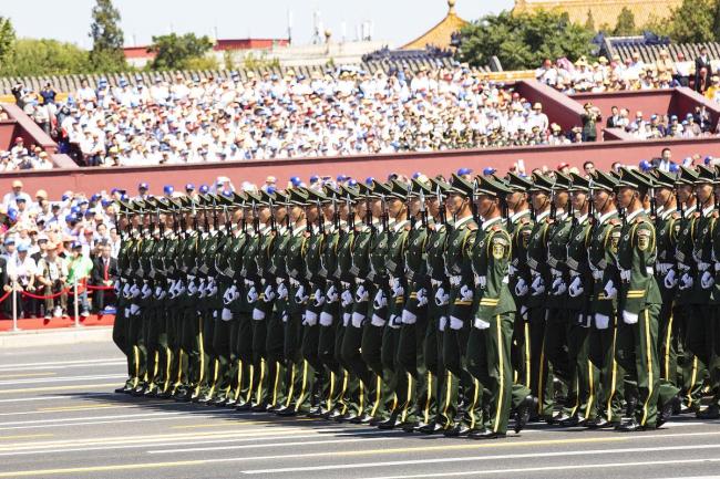 九三阅兵演练画面震撼视觉，九三阅兵演练画面全景解析