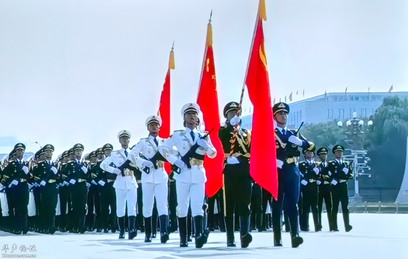 阅兵式的直播阅兵式的直播，科技与文化的完美结合